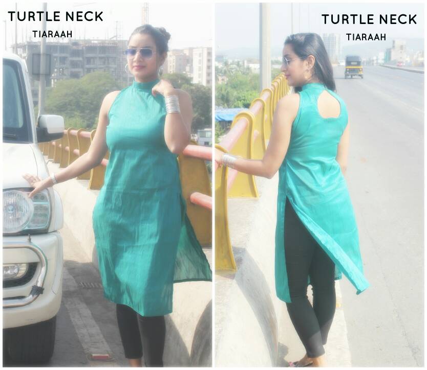 turtle neck kurti