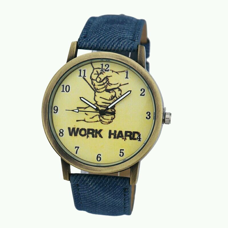 Buy Work Hard Analog Mens Wrist Watch at Lowest Price WOHAAN24182151